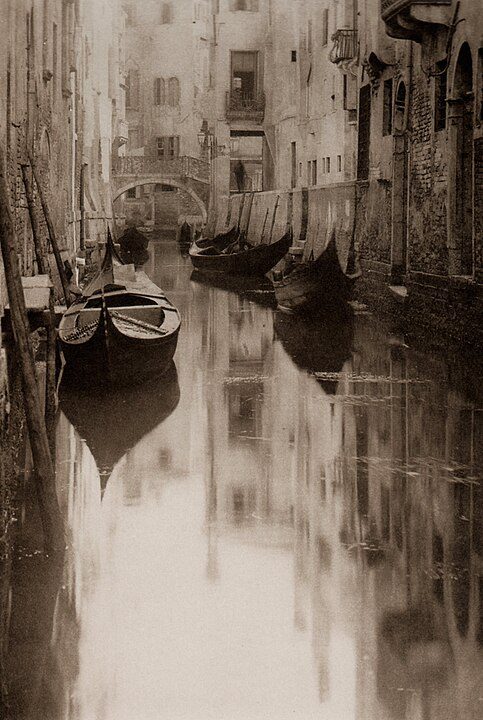 "Venetian Canal," by Alfred Stieglitz.