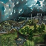 "View Of Toledo," by El Greco.