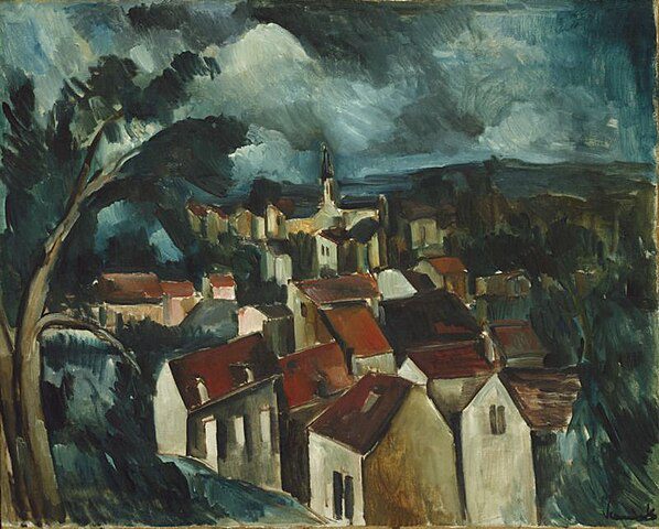 "Village," Maurice de Vlaminck.