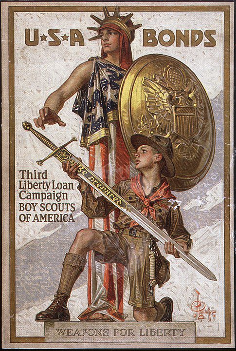 "Weapons For Liberty," by Joseph Christian Leyendecker.