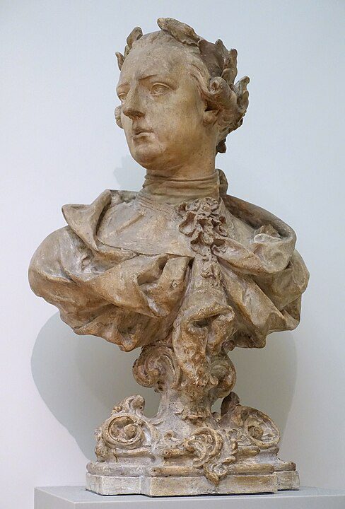 "Bust Of Emperor Joseph II," by Franz Xaver Messerschmidt.