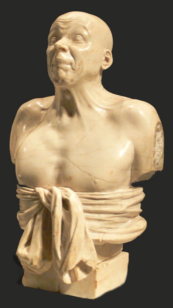 "Charakterkopf," by Franz Xaver Messerschmidt.