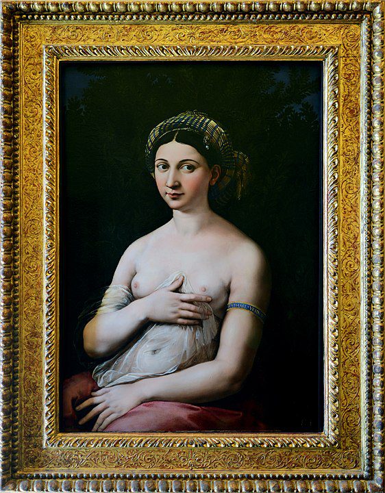 "La Fornarina," by Raphael.