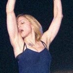 Madonna at Coachella, 2006.