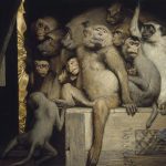 "Monkeys As Judges Of Art," by Gabriel Von Max.