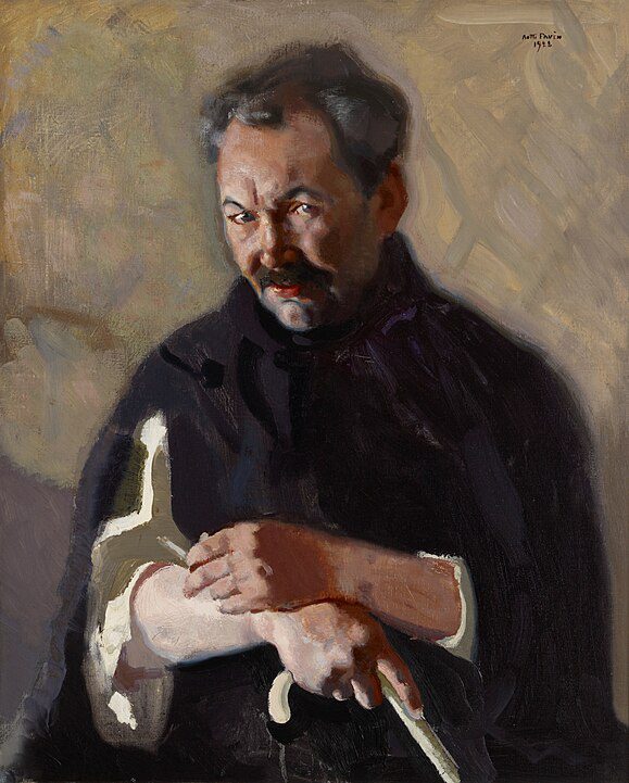 "Portrait Of Eino Leino," by Antti Favén.