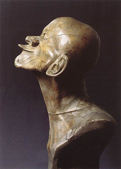 "The Beaked Head," by Franz Xaver Messerschmidt.