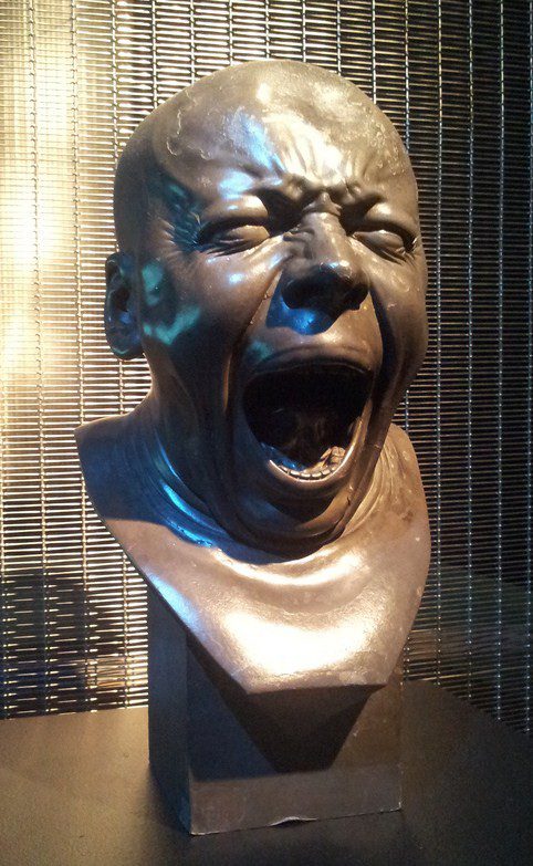 "Yawning," by Franz Xaver Messerschmidt.