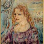 "Alma Mahler," by Oskar Kokoschka.