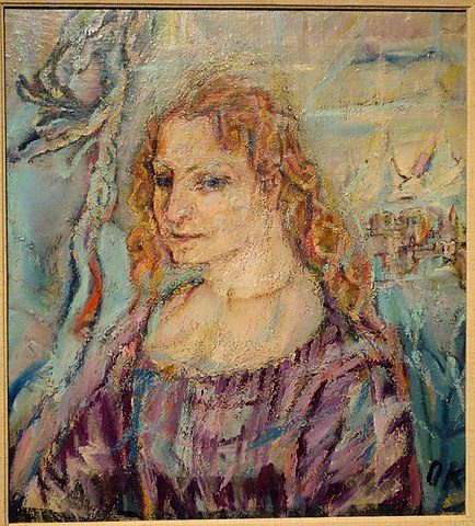 "Alma Mahler," by Oskar Kokoschka.