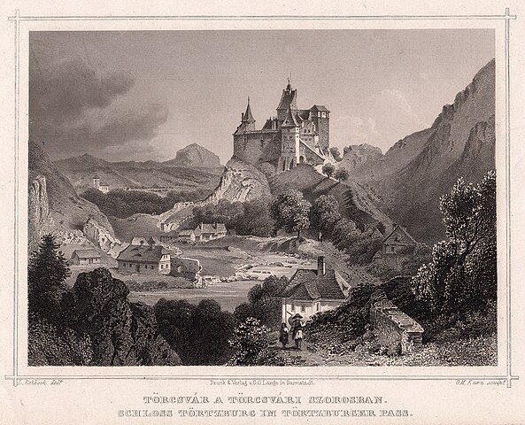 "Bran Castle," by Ludwig Rohbock.