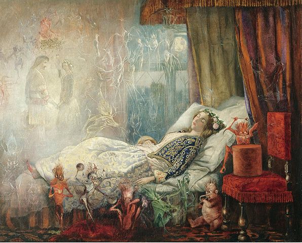 "Dreams," by John Anster Fitzgerald.