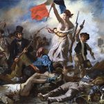 "Liberty Leading The People," by Eugène Delacroix.