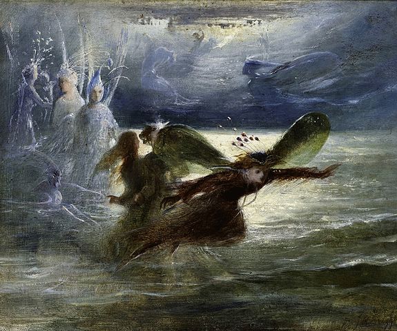 "Sea Sprites In Flight," by John Anster Fitzgerald.