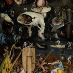 "Hell, The Garden Of Earthly Delights," by Hieronymus Bosch.