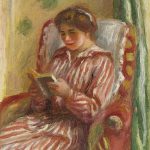 "Gabrielle Reading," by Pierre Auguste Renard.