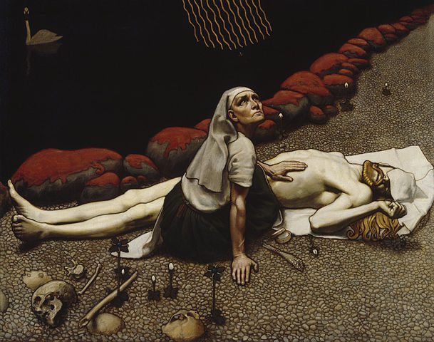 "Lemminkäinen's Mother," by Akseli Gallen-Kallela.