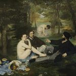 "Luncheon On The Grass," by Édouard Manet.