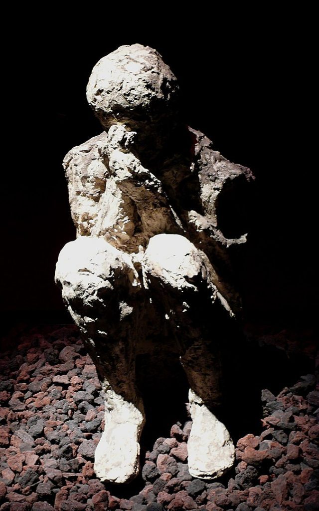 Pompeii eruption victim.