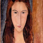 "Portrait Of Jeanne Hébuterne," by Amedeo Modigliani.