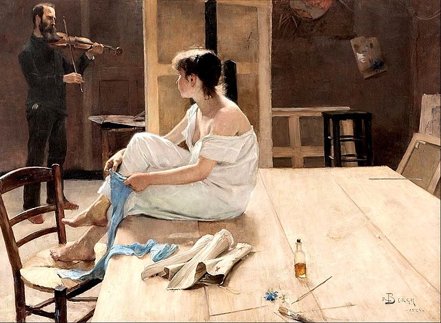 "After The Sitting," by Richard Bergh.