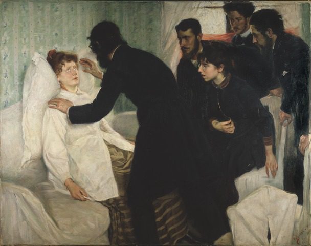 "Hypnotic Séance," by Richard Bergh.