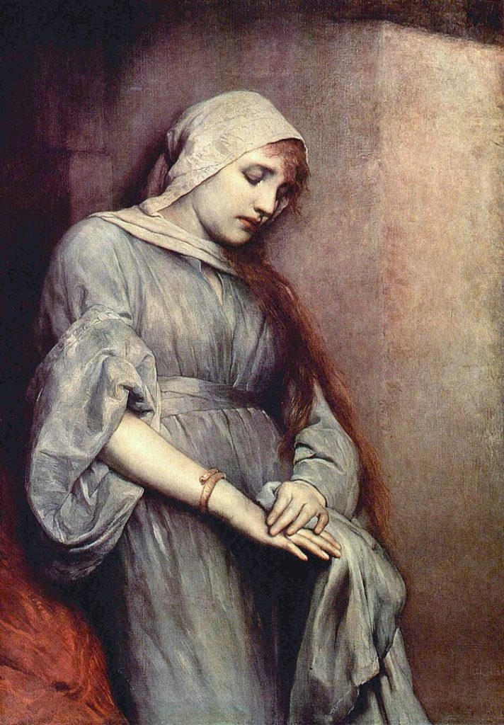 "Lady MacBeth," by Gabriel Von Max.