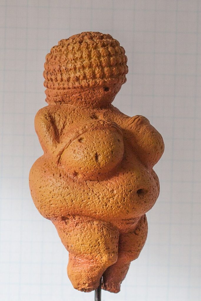 Venus of Willendorf sculpture.