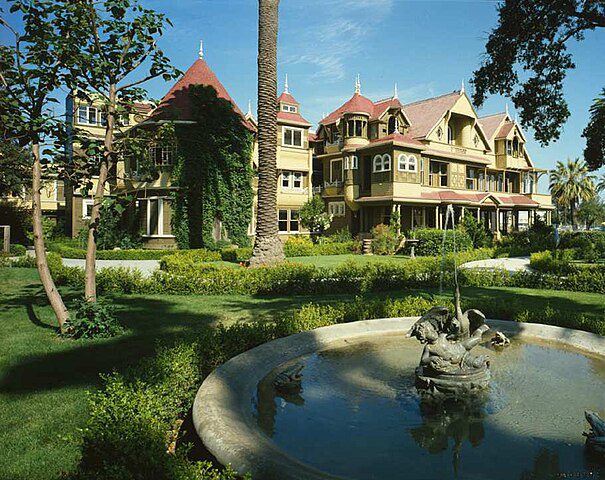 The Winchester Mystery House.