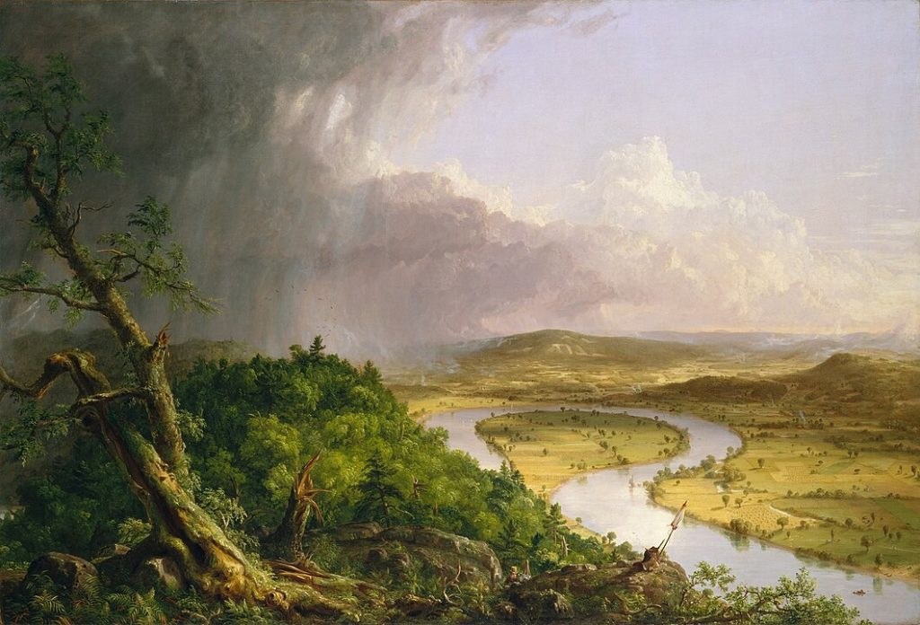 "The Oxbow," by Thomas Cole.