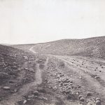 "Valley of the Shadow of Death" by Roger Fenton.