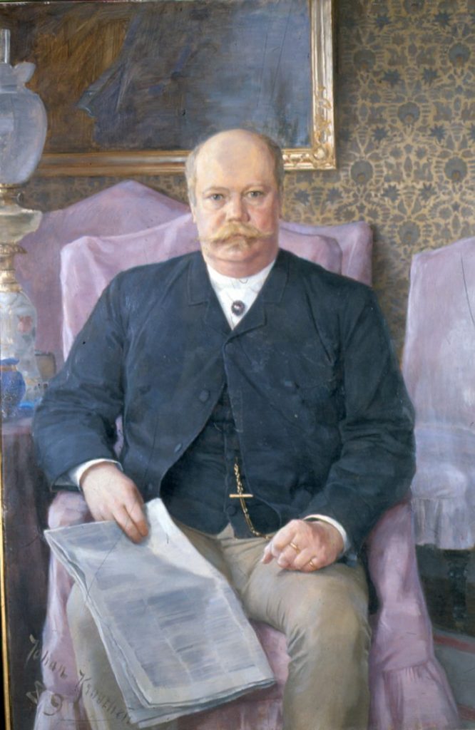 "Anton Ridderstad," by Johan Krouthén.