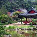 Buryeongsa Korean garden.