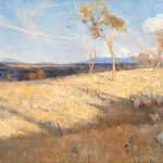 "Golden Summer, Eaglemont," by Arthur Streeton.