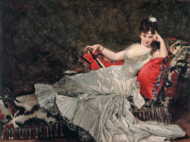 "Mademoiselle De Lancey," by Emile-Auguste Carolus-Duran.