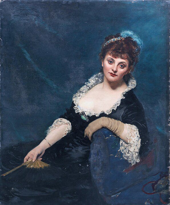 "Mrs. Harry Vane Milbank," by Emile-Auguste Carolus-Duran.