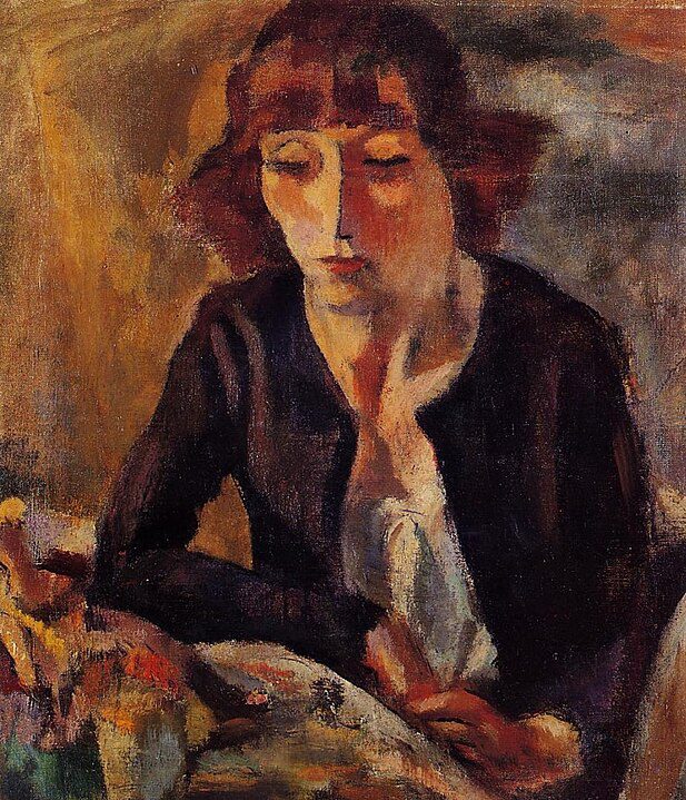 "Portrait Of Hermine David," by Jules Pascin.