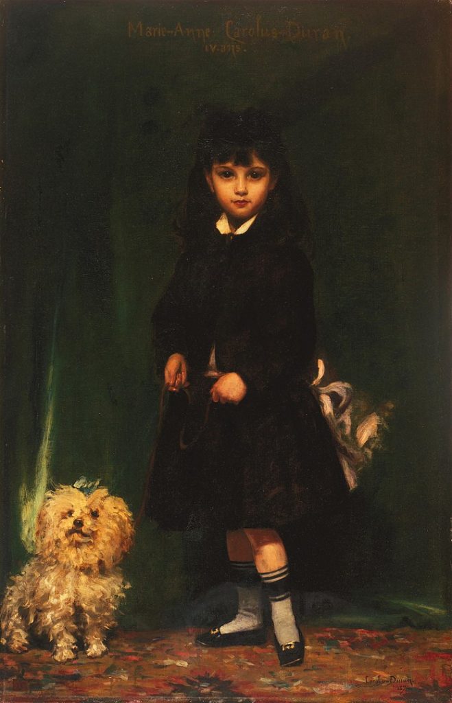 "The Artist's Daughter," by Emile-Auguste Carolus-Duran.