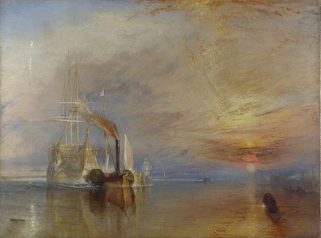 "The Fighting Temeraire," by Joseph Mallord William Turner.