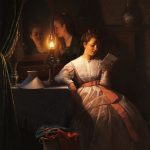 "The Love Letter," by Petrus van Schendel.