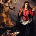 "Annunciation," by Alessandro Allori.