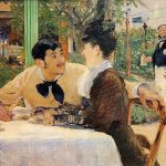 "Chez Le Père Lathuille," by Édouard Manet.