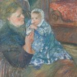 'Julie Pissarro Et Son Fils,' by Camille Pissarro.