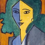"Portrait Of Lydia Delectorskaya," by Henri Matisse.