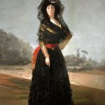 "Portrait Of The Duchess Of Alba," by Francisco Goya.