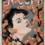 Cover of Jugend magazine, August 1896, by Otto Eckmann.