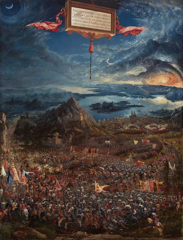 Inspiration: “The Battle of Alexander at Issus,” by Albrecht Altdorfer