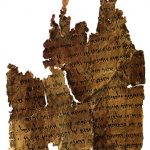 The Damascus Document, part of The Dead Sea Scrolls.