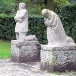"The Grieving Parents," by Käthe Kollwitz.