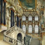 Jordan Staircase in the Winter Palace, Saint Petersburg, Russia.